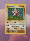 Pokémon Hitmonchan Base Set 7/102 Holo Rare WOTC Vintage Pokemon Card LP+