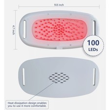 Red Light Therapy Panel 100 LEDs Laser for Full Body Pain Relief  Skin Health