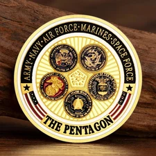 The Pentagon Department of Defense Commemorative Challenge Coin Souvenir Gift