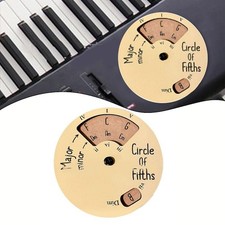 Melody Circle Strumento in Legno per Chitarra Pianoforte Ukulele Accordo Ruota 6