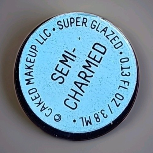 Half Caked Super Glazed Lip Creme in Semi Charmed 0.13 Fl. Oz. Full Size - Picture 3 of 4