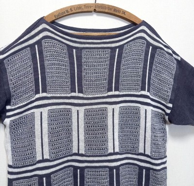 80s brush tag Issey Miyake Men cotton linen short sleeve hemp