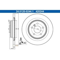 Bremsscheibe Ate 24.0120-0244.1 (2 Stk.) FüR Bmw Mini 2Er X1