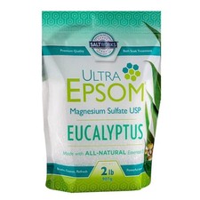 Ultra Epsom Salt Eucalyptus 2 Lb By SaltWorks