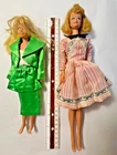 TWO VINTAGE  1960's MATTEL BARBIE DOLLS SKIPPER AND MIDGE