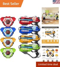 Tag Guns Set of 4 Laser Tag with Digital LED Score Display Vests for Teens, F...