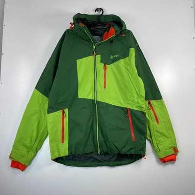 Kilpi Siberian Nano Waterproof Green Jacket Recco Sz XL