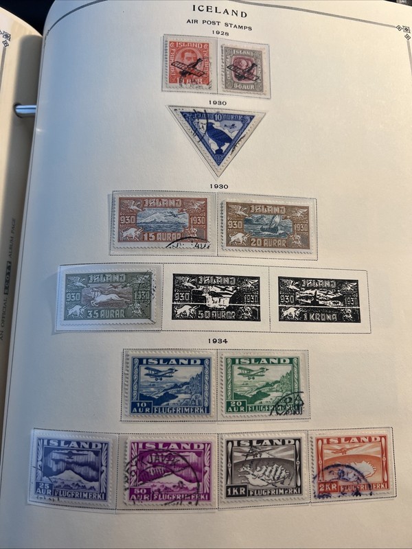 Iceland Stamp Mint And Used BOB 1876-1940
