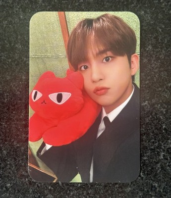 Ateez the World: Ep. Fin: Will Toktoq Jongho POB Cat Plushie Photocard 
