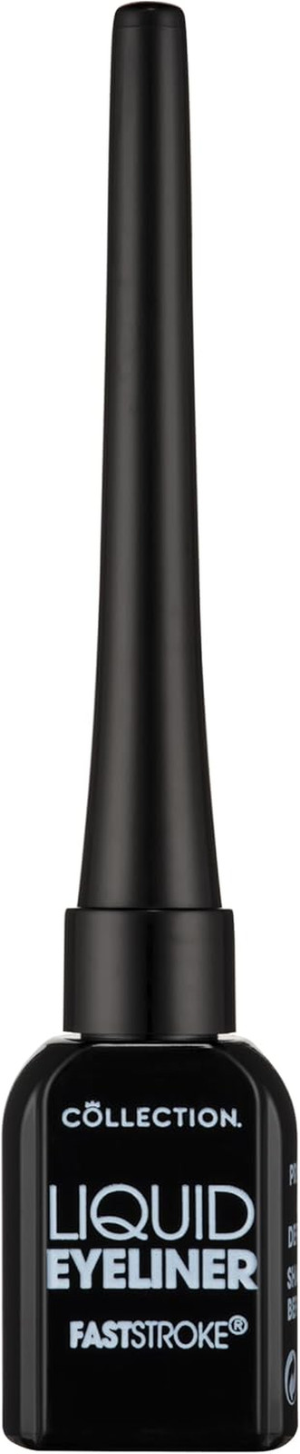 Cosmetics Fast Stroke Eyeliner, Quick Drying Formula, 4Ml, Black