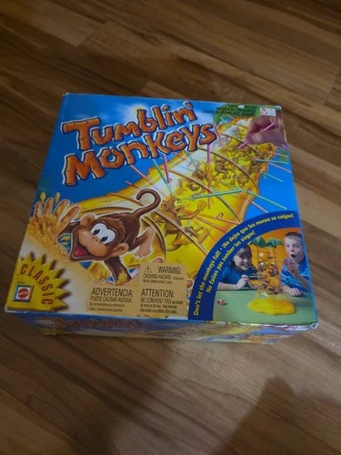 Vintage Mattel 2006 Tumblin' Monkeys Children’s Family Game Complete Great Shape