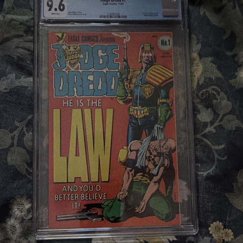 Judge Dredd #1 Brian Bolland Cover CGC 9.6 Eagle Comics 1983 Cert 2038907008