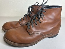 Red Wing Beckman 9016 Cigar Brown Leather Boots Made In USA Men s 12 D