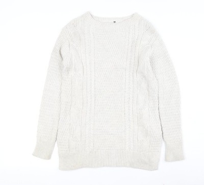 Pullover Pulli Damen UK Größe XS Gap Elfenbein