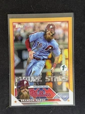 2023 Topps 1st Edition #237 Brandon Marsh Gold Foil