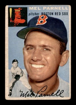 1954 Topps #40 Mel Parnell   VG/VGEX X3586896