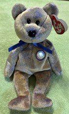 TY Beanie Baby - CLUBBY 3 the Bear 8.5 inch - MWMTs Stuffed Animal Toy