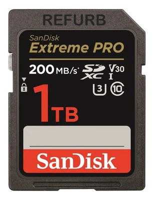 SanDisk Extreme PRO 1TB SDXC UHS-I Card Class 10 (SDSDXXD-1T00-ANCIN)