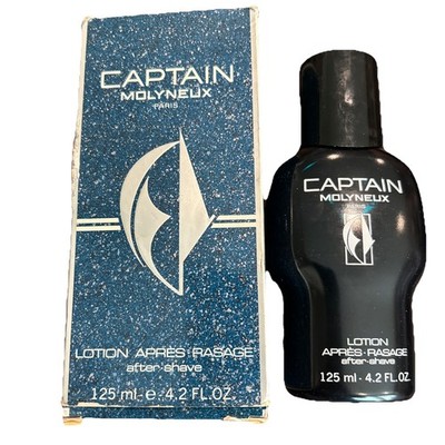 Captain Molyneux Lotion After Shave 4.2 FL. OZ. /125ml Vintage New With Box