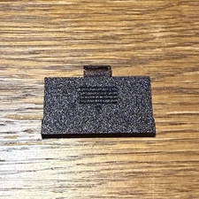 Coleco Head To Head Handheld Game Black Battery Cover ONLY