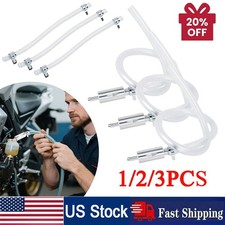 Clutch Brake Bleeder Hose One Way Valve Tube Bleeding Tool Kit Motorcycle Car au