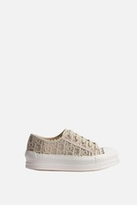 DIOR Walk n Dior Ecru Platform Sneakers New Authentic