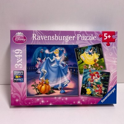 Ravensburger - 3x49 Teile Puzzle - Disney Schneewittchen Aschenputtel 093397  #2