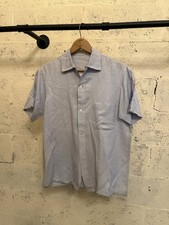 Vintage 50s Rockabilly Silver Loop Collar Shirt