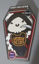 Deddy Bears Grin Reaper Plush Soft Toy Stuffed Animal Halloween Edition 2025