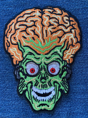 ALIEN Embroidered PATCH Iron On NEW Mars Attacks