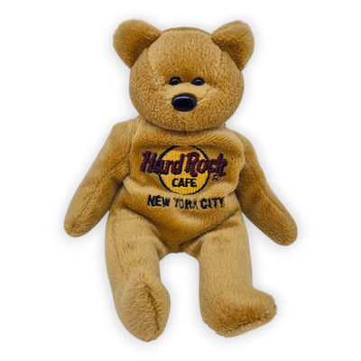 Hard Rock Cafe New York City Isaac Beara 21 cm Teddybär Plüschtier Sammler Teddy