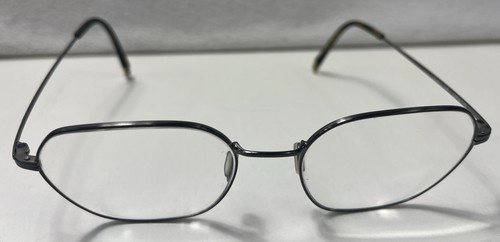 Paradigm 19-01/GM Metal Round Gray Eyeglass FRAMES ONLY 52 18 145