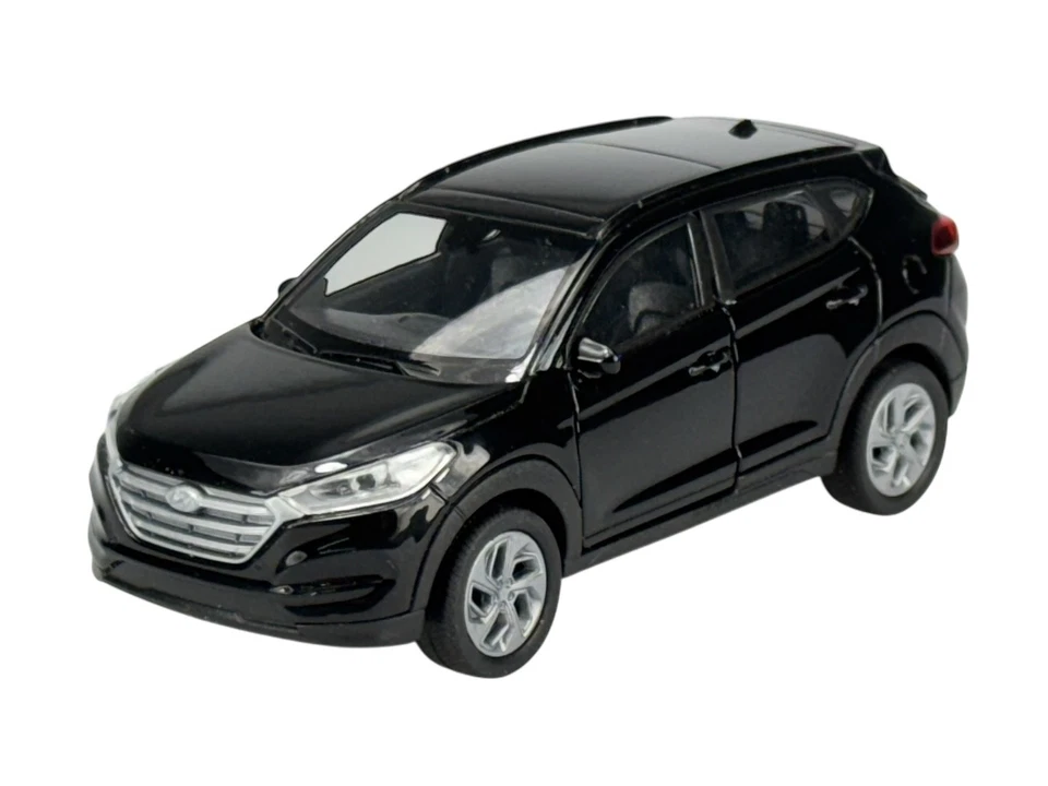 WELLY HYUNDAI TUCSON 3 III BLACK 1:34 DIE CAST METAL MODEL NEW IN BOX 43718 - Image 2 of 4