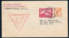Germany C43, LZ 127 Graf Zeppelin, Friedrichshafen to Pernambuco Sieger 238. Aaa