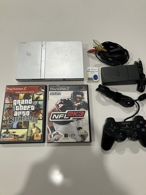 Sony PlayStation 2 Slim Console - Satin Silver
