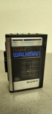 Sony Walkman WM-F41 AM/FM Cassette Player New Belts  Cleaned  Works NICE