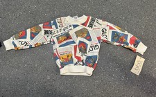 NWT Bob Roy Bibo Kids Sci-fi Pop Art Comic-Print Crewneck Sweatshirt