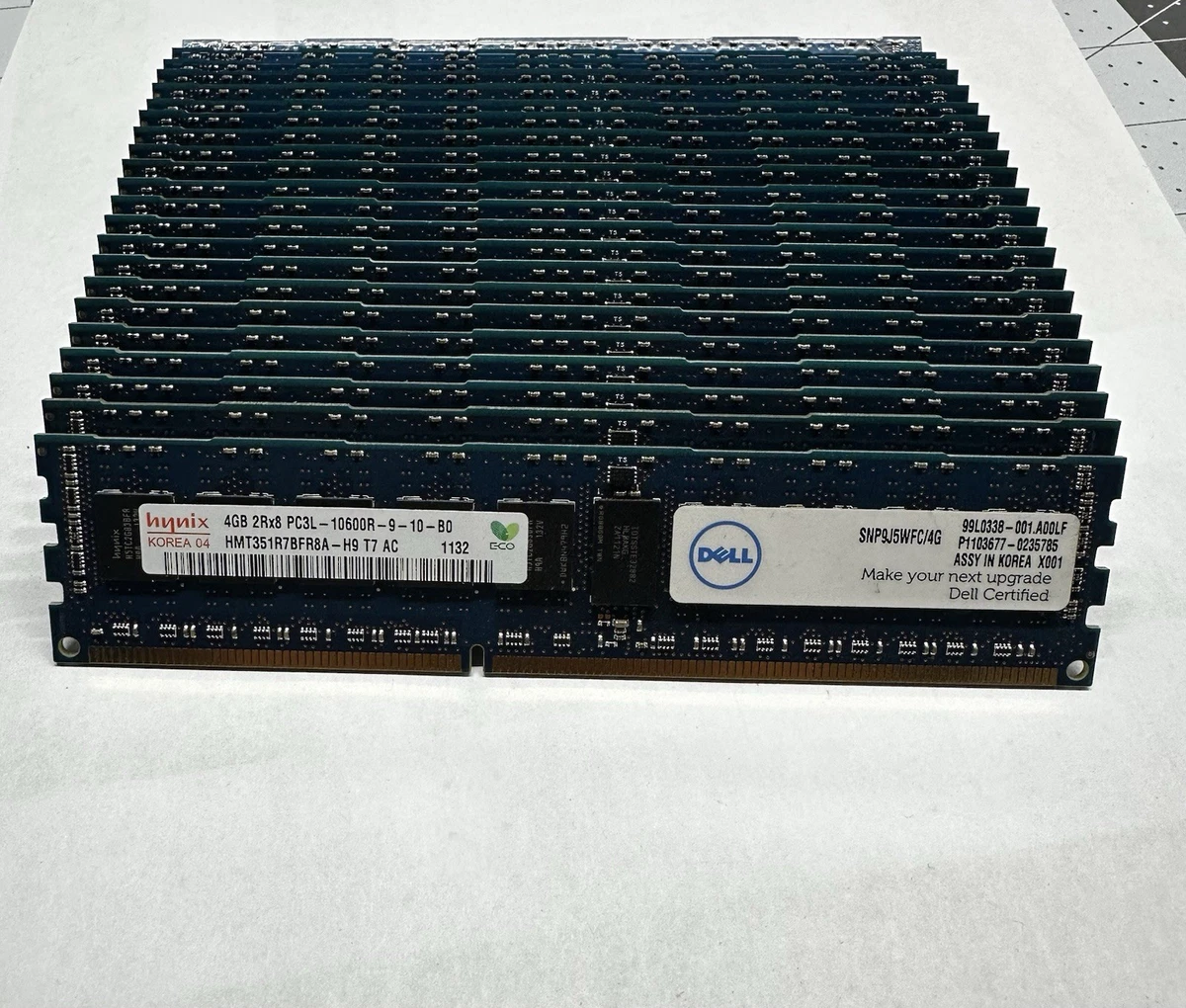 Samsung純正 PC3L-10600R 4GB×4枚 16GB ECC PC3L-10600R Bus Speed DIMM Network Server Memory (RAM) for sale | eBay