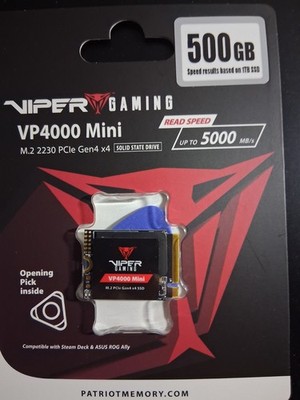 Viper gaming VP4000 mini 500gb SSD harddrive