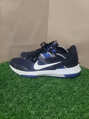 NIKE TRAIN PRIME DF MENS TRAINING SHOE SNEAKER SIZE: 12 NAVY WHITE Pre-Owned 