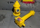 TMNT TEENAGE MUTANT NINJA TURTLES 1989 SEWER PLAYSET FIRE HYDRANT PERISCOPE EX