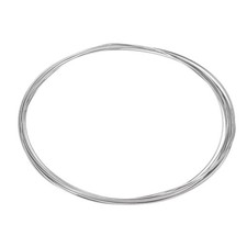 Titanium Wire, 10 Feet x 1mm 18 Gauge TA2 Titanium Soft Wire, Silver Tone