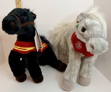 Pair Wells Fargo Horse Plush 14" Legendary Stuffed Animals