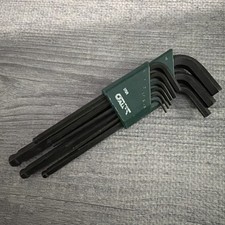 9 PC Allen USA Wrench Set Ball-End
