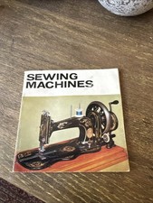 Sewing Machines Singer Booklet 1970 publisher her Majesty stationary office