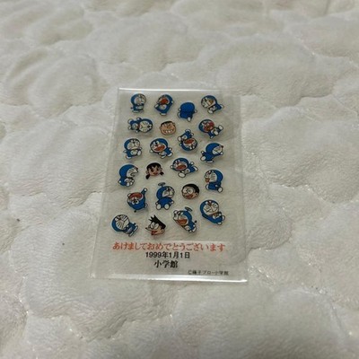 Doraemon character sticker made in 1999