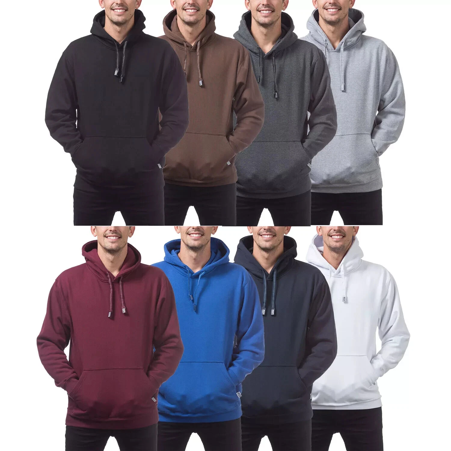 PRO CLUB Heavyweight Pullover Fleece Hoodie SIZES AVAILABLE (M-3XL)
Opens in a new window or tab