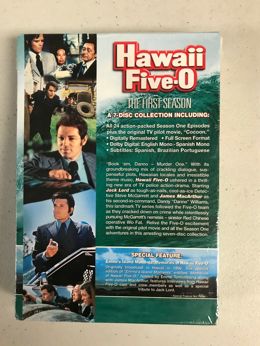 Hawaii Five-O - The Complete First Season (DVD, 2007, 7-Disc Set