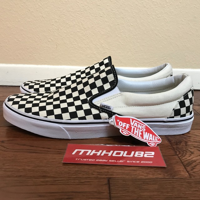 size vans checkerboard