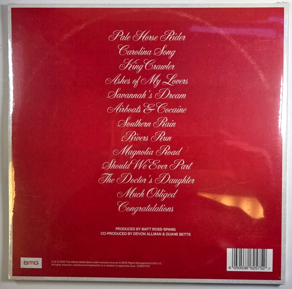 The Allman Betts Band Bless Your Heart LP Album vinyl record 2 x Coke bottle BMG - Image 2 of 4